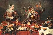 Frans Snyders The Fruit Basket china oil painting reproduction
